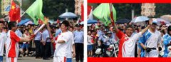 奧運(yùn)圣火抵達(dá)惠州，旭日集團(tuán)總經(jīng)理，常宏公司董事長(zhǎng)楊勛擔(dān)任火炬手